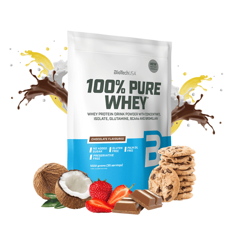 BioTechUSA 100% Pure Whey - Proteinpulver - 1 kg