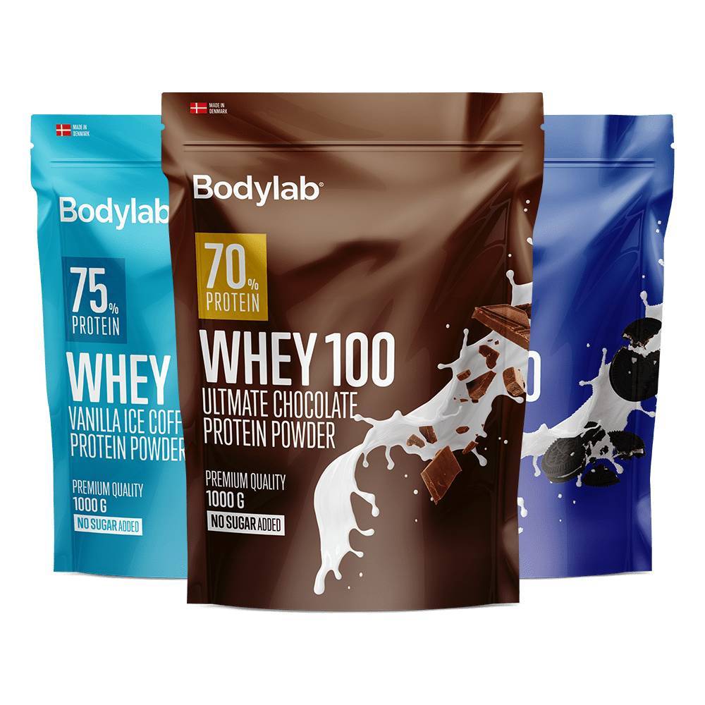 Bodylab whey 100 proteinpulver - 1 kg